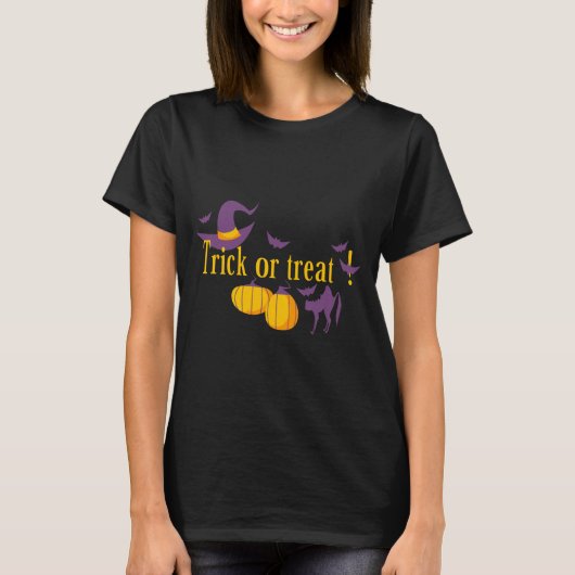 トリック・オア・トリート Tシャツ (正面)