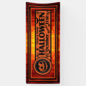 トリック&トリートハロウィーン 横断幕 (縦)