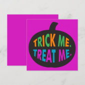 トリック・ミー・トリートメント・数々のハロウィーン・カラー (正面/裏面)