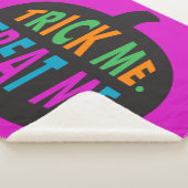 トリック・ミー・トリートメント・数々のハロウィーン・カラー シェルパブランケット (3/4)