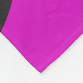 トリック・ミー・トリートメント・数々のハロウィーン・カラー フリースブランケット (角)