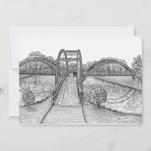 トリッジ招待状 – ミッドランドミシガン 招待状 (正面)