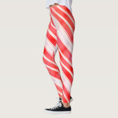 トリッストライプのト レギンス (左)