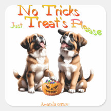 トリッパーソナライズされたクトリートハロウィーンサンバーナード