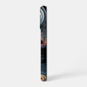 トリッピーなトロピカルビブラ iPhone 16ケース (左側面)