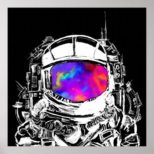 トリッピーな宇宙飛行士 ポスター (正面)