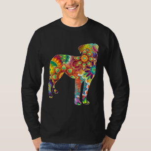 トリッピーな水彩画の絵画 サイケデリックなギフト Ro Tシャツ