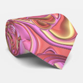 トリッピーカラフル3D渦巻き ネクタイ (ロール)