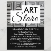 トリッピー メイズ スクエアーズ, アート用品専門店 チラシ (正面)