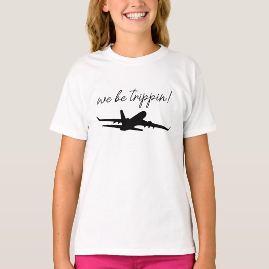 トリップするぞ クルーネックセーター 旅行スウェット トラベルグッズ ガールズトリップ グッズ Tシャツ (正面)