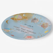 トリップのまわりにザ銀河系宇宙誕生日 ペーパープレート (アングル)