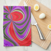 トリップカラフル キッチンタオル (四つ折り)