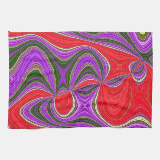 トリップカラフル キッチンタオル (横)