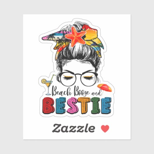 トリップガールズウィークエンドフレンズビーチブーズ&ベスティーズ シール (シート)