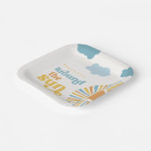 トリップザのまわりにサンパーティープレート ペーパープレート (傾斜あり)