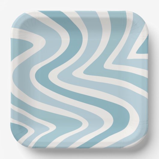 トリップザのまわりにサンパーティープレート ペーパープレート (正面)