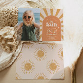 トリップザのまわりにサンフォト誕生日招待状 招待状
