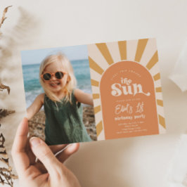 トリップザのまわりにサンフォト誕生日招待状 招待状