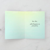 トリップザのまわりにサン平和的な禅誕生日カード カード (内部)