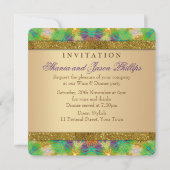 トリップトロップ ブライト トライブ ディナー パーティー 招待状 (裏面)