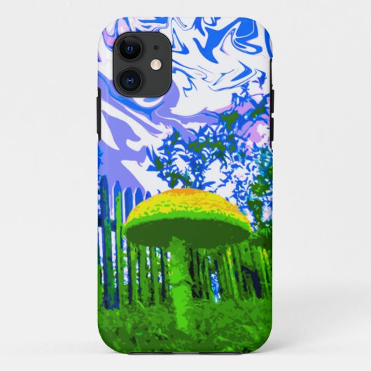 トリップ（幻覚体験）のようななきのこのiPhone 5の場合(明るい) Case-Mate iPhoneケース (裏面)