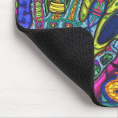 トリップ(幻覚体験)のようななマウスパッド マウスパッド (コーナー)