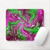 トリップ（幻覚体験）のようなな渦巻 マウスパッド (マウス)