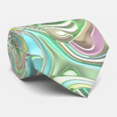 トリップ(幻覚体験)のようなカラフル3D渦巻き ネクタイ (ロール)