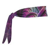 トリップ（幻覚体験）のようなパターン（の模様が）あるカラフル抽象芸術 タイヘッドバンド (回転270)