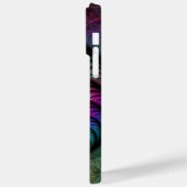 トリップ（幻覚体験）のようなパターン（の模様が）あるカラフル抽象芸術 Case-Mate iPhoneケース (裏面 / 左)