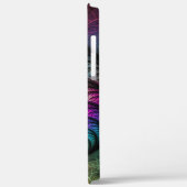 トリップ(幻覚体験)のようなパターン(の模様が)あるカラフル抽象芸術 Case-Mate iPhoneケース (裏面 / 左)