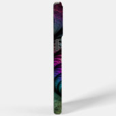 トリップ(幻覚体験)のようなパターン(の模様が)あるカラフル抽象芸術 Case-Mate iPhoneケース (裏面 / 右)