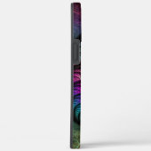 トリップ(幻覚体験)のようなパターン(の模様が)あるカラフル抽象芸術 Case-Mate iPhoneケース (裏面 / 右)