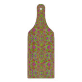 トリップ（幻覚体験）のようなレトロチャートレーズマゼンダ抽象芸術パターン カッティングボード (正面)