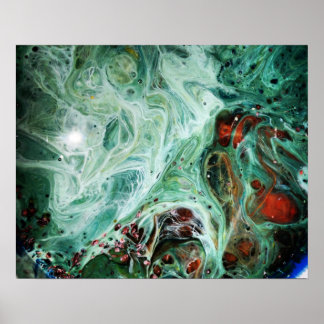 トリップ（幻覚体験）のような絵を描 ポスター