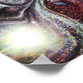 トリップ(幻覚体験)のような絵を描 ポスター (角)