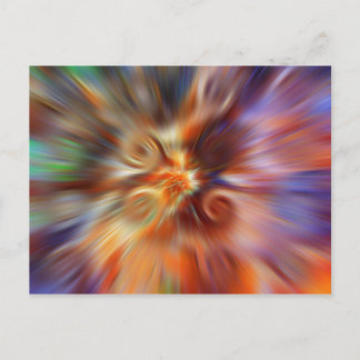 トリップ（幻覚体験）のような ポストカード