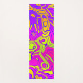 トリップ（幻覚体験）のような ヨガマット (正面)