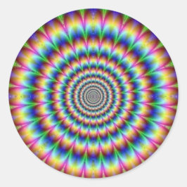 トリップ（幻覚体験）のような ラウンドシール