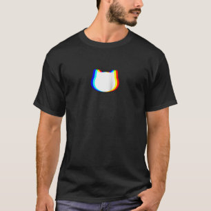 トリップ(幻覚体験)のようなVaporwave CatハロウィーンテクノレイブEDMラグ Tシャツ