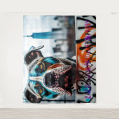 トリトゥーロザゴミ処理 タペストリー (正面)