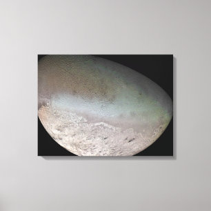 トリトンの惑星ネプチューンの最も大きい月 キャンバスプリント