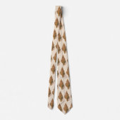 トリトンの海貝殻 ヴィンテージ海洋動物 ネクタイ (裏面)