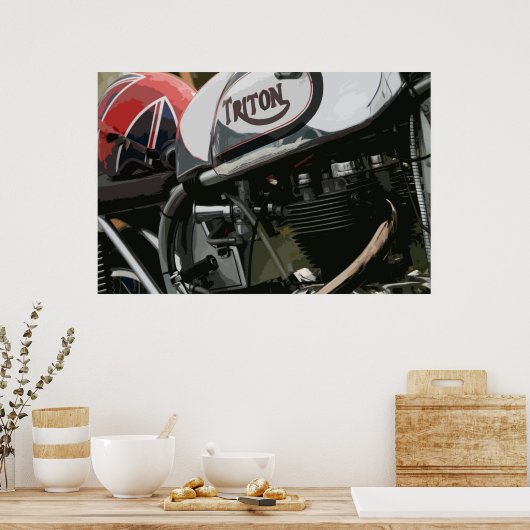 トリトン ポスター (キッチン)