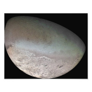 トリトン、惑星ネプチューンの最大の月 フォトプリント