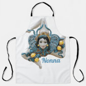 トリナクリアシリアシチリアスリーレッグシンボルエプロン エプロン (正面)