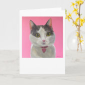 トリナ・チョウによる「オリーブ」 カード (黄色い花)