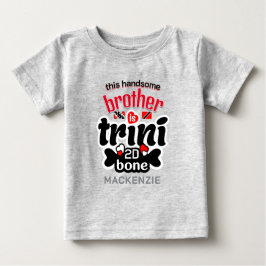 トリニの赤ちゃん兄弟 デ ボーン ベビーTシャツ