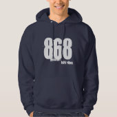 トリニエリアコードフード付きスウェットシャツ868 パーカ (正面)