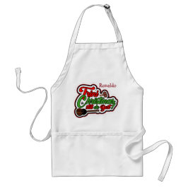 トリニクリスマス（お名前） スタンダードエプロン